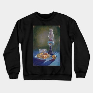 Lamp & Lemons Still Life Crewneck Sweatshirt